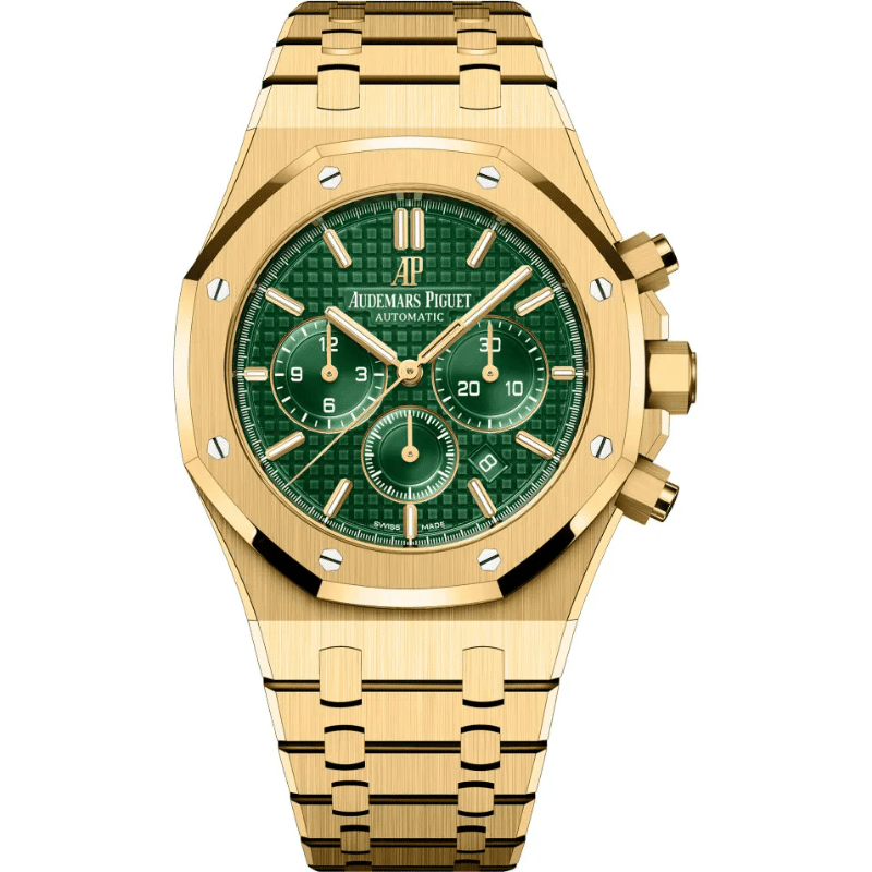 AP Royal Oak Chronograph Or Jaune/Vert