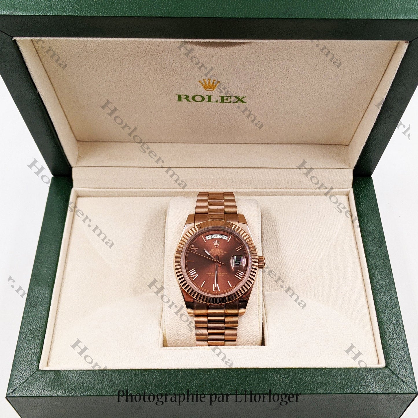 Rolex Day-date Chocolat