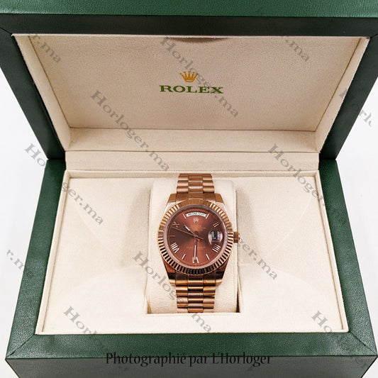 Rolex Day-date Chocolat