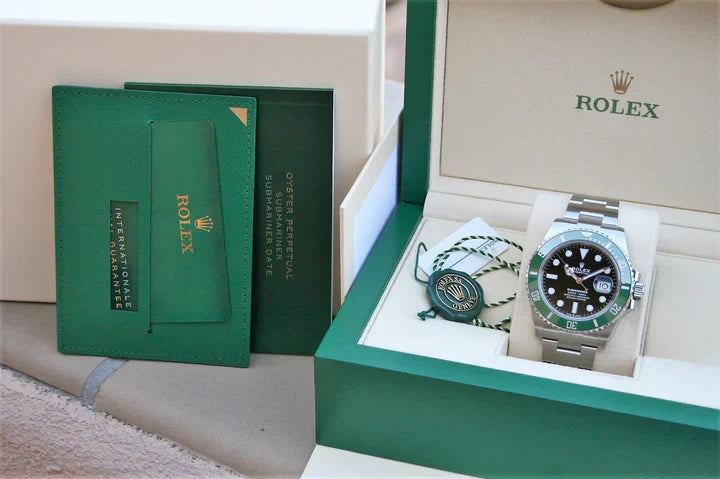 ROLEX SUBMARINER LUNETTE VERTE